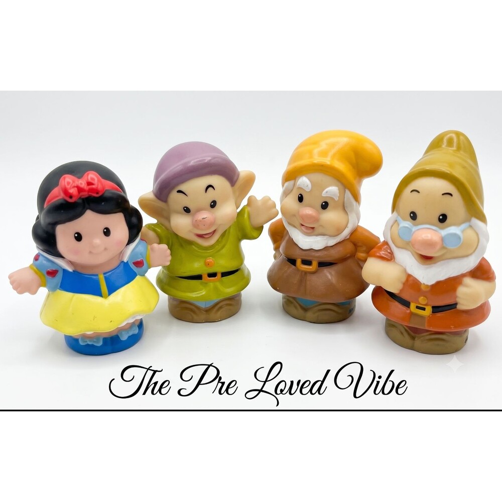 Fisher Price Little People Snow White & 3 Dwarfs